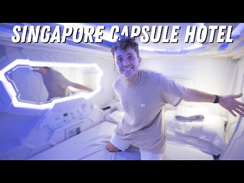 Surviving a Night in the Worlds Cheapest Capsule Hotel in Singapore