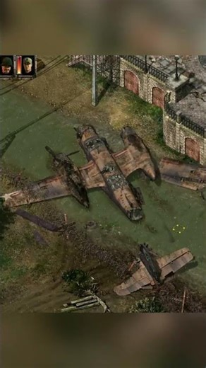 A sapper, a downed plane, and a woman #commandos2 #commandos2 #tactics #tactics # #games #gaming ...