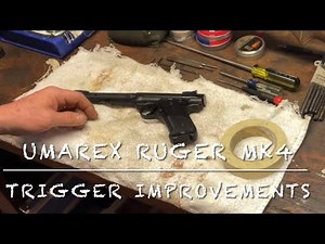 Ruger Mark 4 by Umarex trigger improvements part 1 disassembly and diagnosis