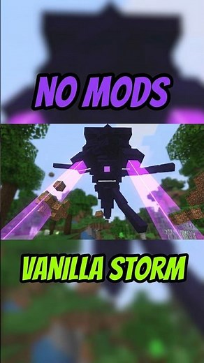 Vanilla Wither Storm #commandblock #minecraft #gaming #witherstorm