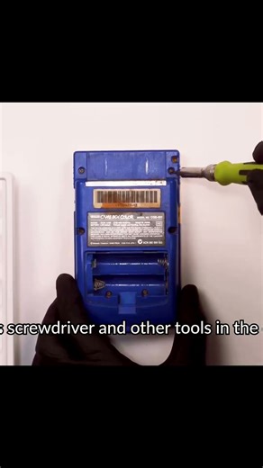 Restoring Rare Gameboy Color Pokemon Limited Edition #restoration #gameboy #cloor #fyp