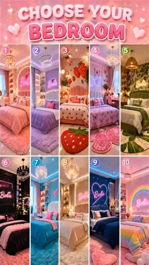 Barbie Dream Bedroom 💖✨ | Luxury Room Ideas 😍#BarbieBedroom #PinkRoom #DreamBedroom
