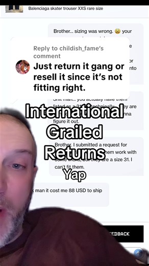 Replying to @childish_fame @Grailed it’s the Wild West over there #fashion #grailed #resell #designer