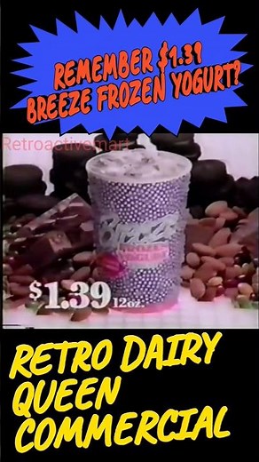 The Forgotten DQ BREEZE Frozen Yogurt from the 90s!