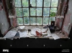 DERBYSHIRE, UK: DOES THIS abandoned dairy farm represent the slow death of rural farming in England thanks to barmy EU milk quotas? Eerie pictures and video footage show the untouched remains of the secluded time capsule farm, left abandoned since the 80s – a time when tough EU milk quotas were brought into force, meaning UK dairy farmers went out of business. Other images appear to show a squatter’s makeshift bed as a dirty mattress lies strewn across a rubble-covered floor at the house known l
