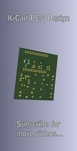 KiCad PCB Design | 3D Model | Circuit Design & Development