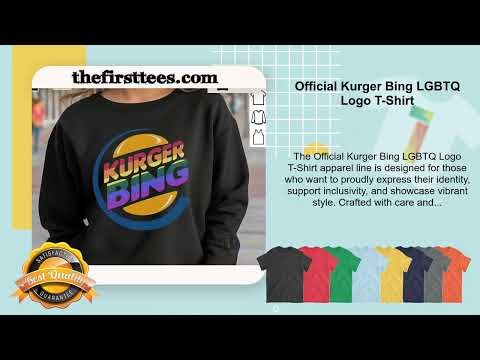 Official Kurger Bing LGBTQ Logo T-Shirt
