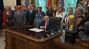 'The Real Deal, 24-Karat Gold': Trump Brags About His Oval Office Makeover To Families Of Fallen Soldiers During Memorial Event