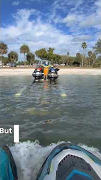 How to load a pwc on a trailer #pwc #seadoo #jetski