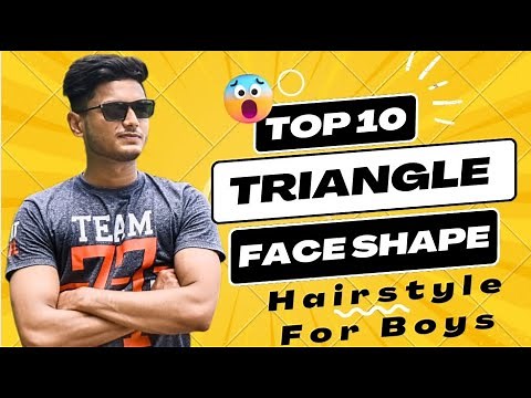 Top 10 Triangle face shape hairstyle 🔥🔥| Triangle face shape hairstyle for boys 2023|#hairstyle