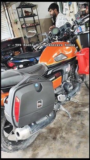 TVS Ronin 225 | The Best 18 Ltrs Pannier Side Boxes for Adventure Rides | Luggage Boxes for Touring
