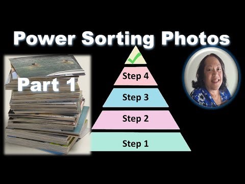 Preparing Photos for Scrapbook Albums (Sorting Photos Series Part 1)