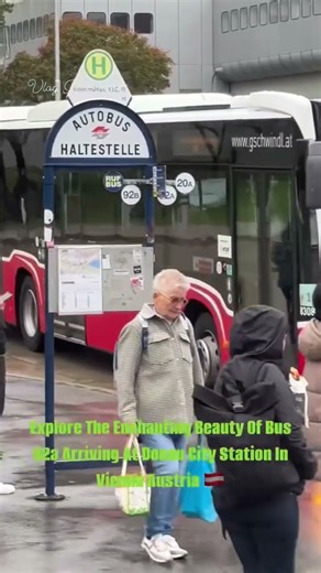 Explore Beautiful Vienna’s Public Bus Transportation In Austria 🇦🇹