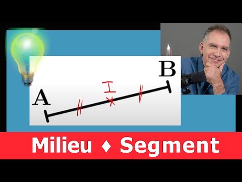 Cours ♦ Milieu d'un segment • Construire le milieu & codage ♦ Sixième