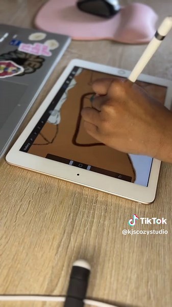 color some waffles stickers with me! (can you tell i’m obsessed with strawberries?) currently working on my next pack of stickers that will be different types of waffles! :) #🧇#art#illustration#sticker#stickerartist#smallbusiness