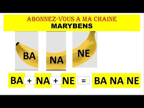 Apprenez les #syllabes# en français.