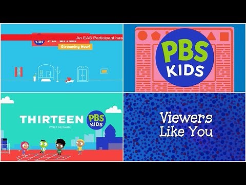 PBS Kids Program Break with EAS (2025 WNET-DT2)