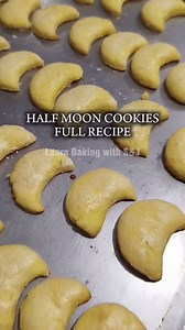 Half Moon Cookies Full Recipe | Learn Baking with S&J