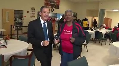 PRE-LIVE SHOT SHENANIGANS: Jared Willets showed off his moves before a live shot to highlight Englewood Baptist Church serving hot meals to the community for Thanksgiving. Details on the holiday feast: http://bit.ly/2QVknAs | WEAR ABC 3 News, Pensacola
