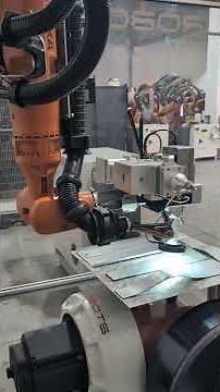 Kuka laser cutting and welding cell - vision tracking @ Eurobots