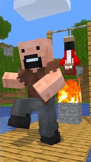 Dark JJ's Sister is Invincible! - JJ and Mikey Maizen Minecraft Animation #maizen #minecraft #shorts