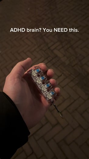 My brain needed this 🥹 #adhd #nailbiting #keychain #fyp #tiktokmademebuyit
