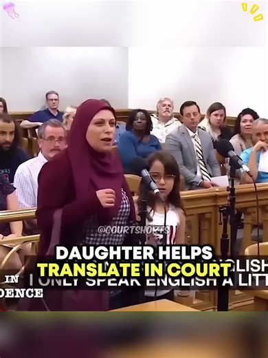 Daughter Assists in Court Translation for Justice