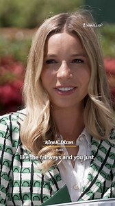 Actress Kate Morrissey joined Kira K. Dixon Under the Umbrellas to talk Masters experience, fashion, getting into golf and more. Watch: https://www.youtube.com/watch?v=HxYtmcTUoa4 | Masters Tournament