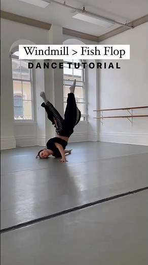 Impressive floorwork trick to use in your dance solo🫶🏻 #choreography #contemporarydance #acro