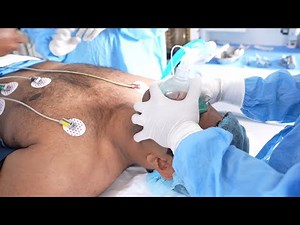 Young Man going for General Anesthesia