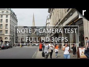 Galaxy Note 7 camera test: Full HD video sample (30FPS)