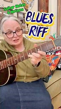 Just 3 Minutes ** BLUES RIFF #guitar #guitarlesson #guitarblues