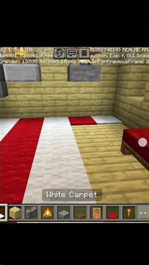MINECRAFT CARPET TUTORIAL #minecraft #fyp