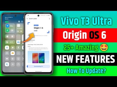 Vivo T3 Ultra Origin OS 6 Update 25+ Amazing New Features 😍 | Vivo T3 Ultra Origin OS 6 Features