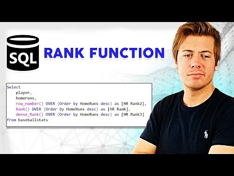 SQL Rank, Dense Rank, and Row Number Tutorial: Full Guide