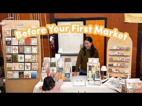 How To Sell Stationery At Craft Markets... Real Tips + Lessons From My Stationery Small Business!