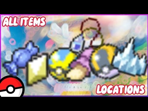 EVERY ITEM LOCATION IN POKÉMON BRICK BRONZE