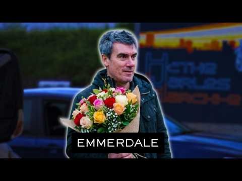 Cain Waits Nervously For His New Girlfriend | Emmerdale