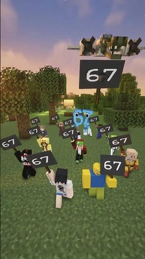 67 VS 13 #minecraft #มายคราฟ #survival #sehar