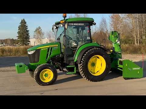 John Deere 4066R Snow Tractor Overview
