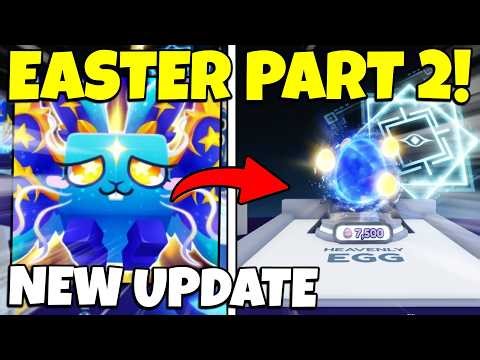 THE EASTER PART 2 UPDATE IS HERE IN BUBBLE GUM SIMULATOR INFINITY | BGSI