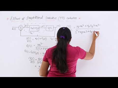 Effect of Proportional Derivative Controller