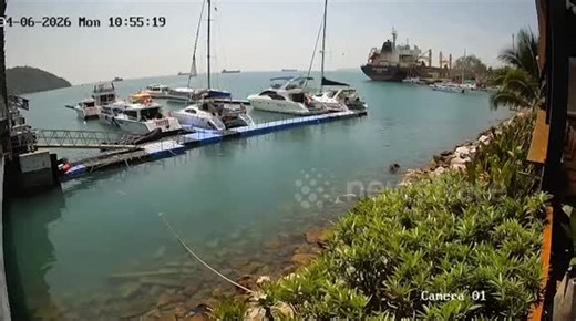 CCTV shows speedboat explosion in Thailand as tour guide is found dead