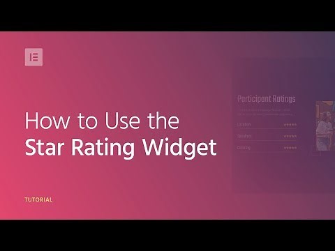 How to Add the Star Rating Widget to Your Wordpress Website