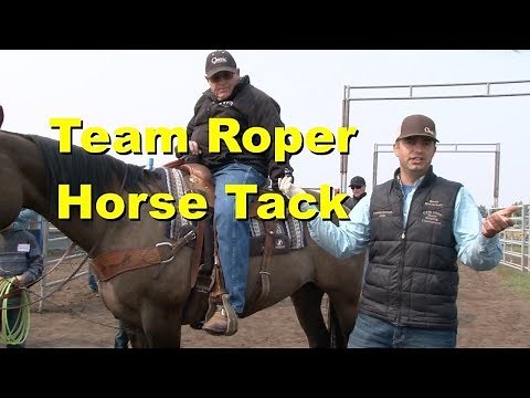 Horse Tack for a Team Roper - Brett McCarroll team roping tips