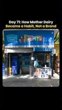 How Mother Dairy Became a ₹13,000+ Crore Brand | Day 71 of 100 day marketing lessons #motherdairy