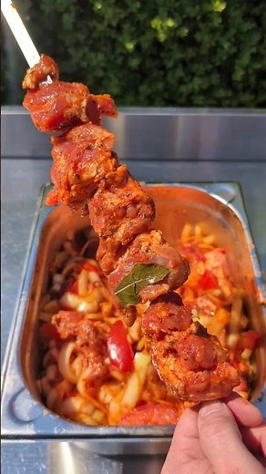 Russian Shashlik from the Mangal – Original Style Marinade 🔥 #Shorts