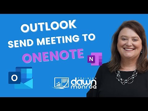 Attach OneNote Notes to a Microsoft Outlook Meeting