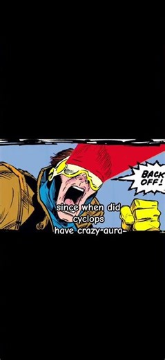 CYCLOPS HAS AURA?? #comics