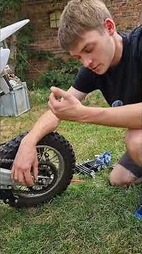 Pit Bike Kette richtig spannen